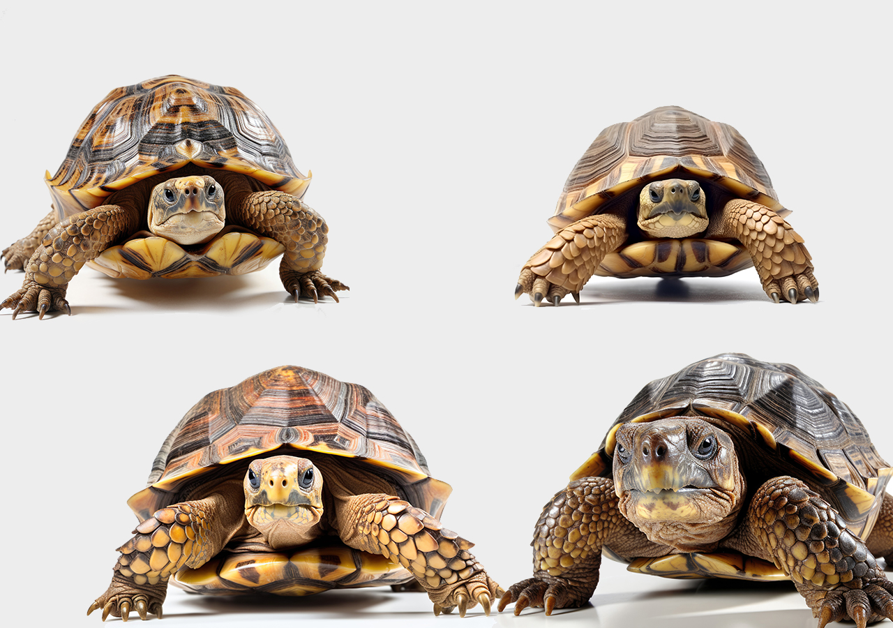 … sind die 4 starken Schildkröten?